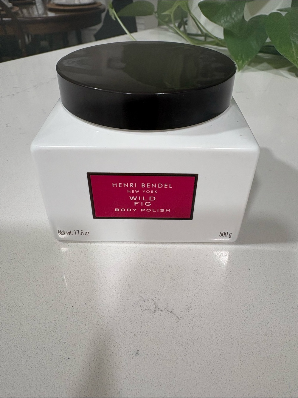VINTAGE Henri Bendel WILD FIG Body Polish 17.6 oz Large Tub Tested Once